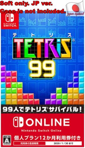 Jogo Nintendo Switch Tetris 99+12 meses Nintendo Switch Online