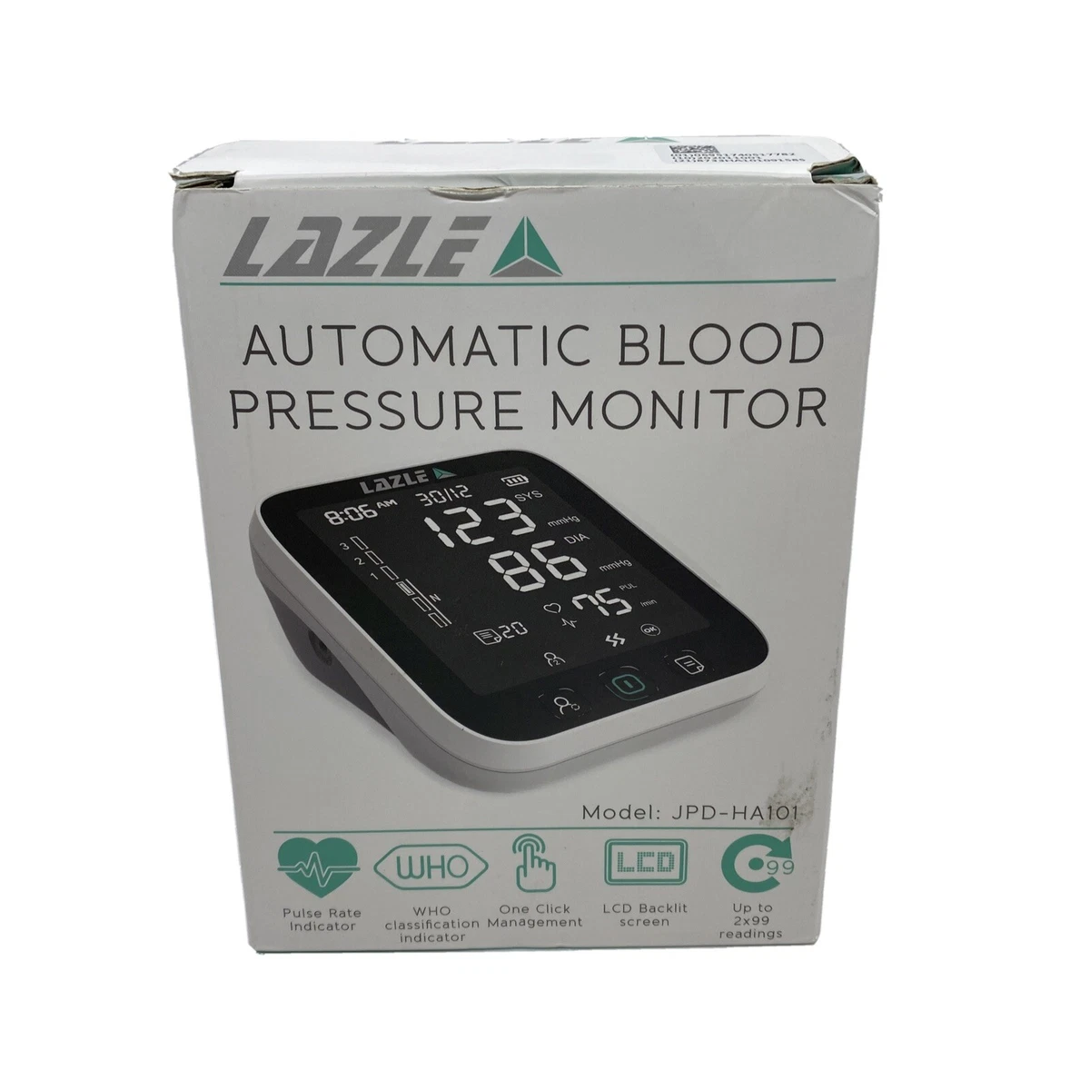 LAZLE Blood Pressure Monitor - Automatic Upper Arm Machine & Accurate  Adjustable