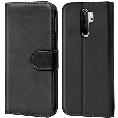 Handyhülle für Xiaomi Redmi Note 8 Pro Hülle Premium PU Leder Flip Schutzhülle