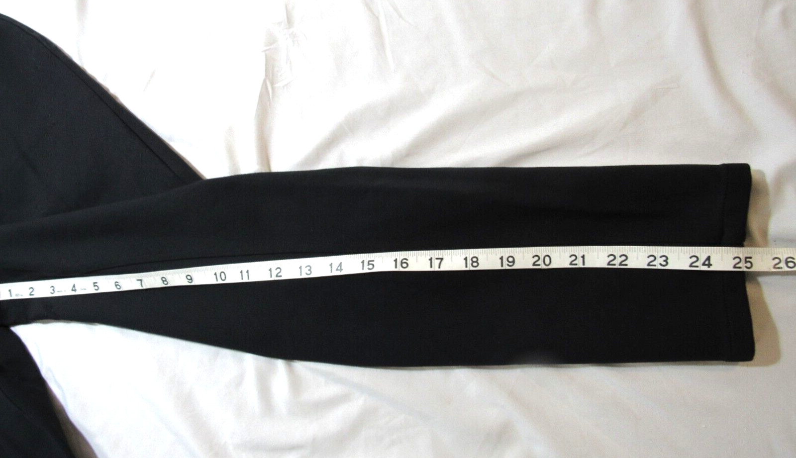 Spanx by Sara Blakely Solid Black Pull On Legging… - image 4