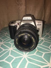 Minolta Maxxum Qt si 35mm SLR Film Camera W/28-90mm Quantaray Minolta AF Lens
