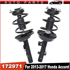 Front For 2013-2017 Honda Accord Complete Struts & Shocks Absorbers Assemblies