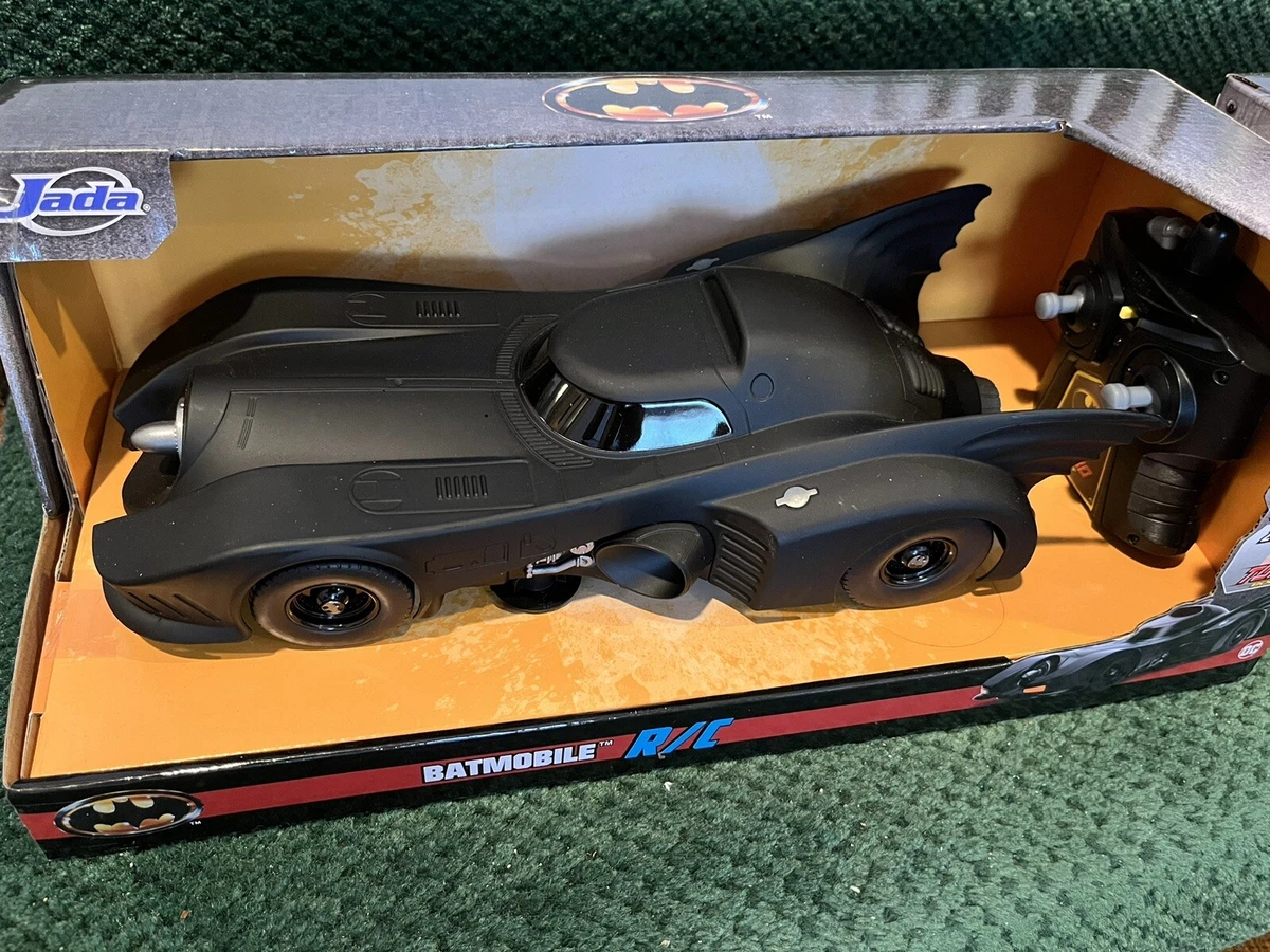 Jada Toys Batman 1989 Batmobile RC Remote Control Car USB 2.4GHz 1