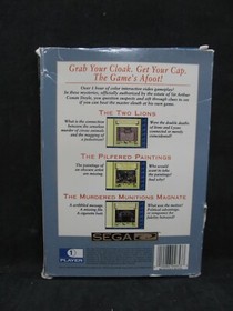 Sega Sherlock Holmes ~ Consulting Detective Vol II - Sega CD Complete In Box CIB