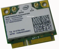 New OEM Intel Centrino Advanced-N 6205 62205ANHMW a/ b/g/n dual band PCIe Half