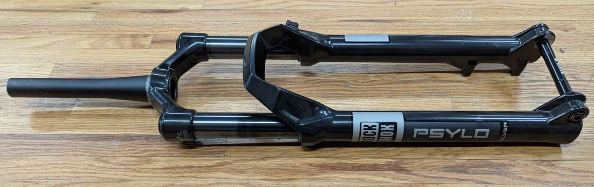 Rock Shox Psylo Silver R 130mm Fork Black MTB 29