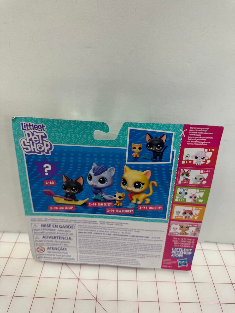 Hasbro Littlest Pet Shop LPS Series Snowboarding Kitty Crew