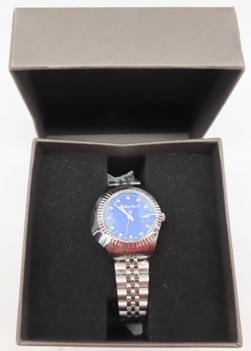 Mathey-Tissot Mathey III Quartz Crystal Blue Dial Women's Watch, 32mm (D810ABU)