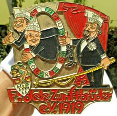Karnevalsorden 1981 Köln KKG Fidele Zunftbrüder von 1919 e.V. RAR TOP