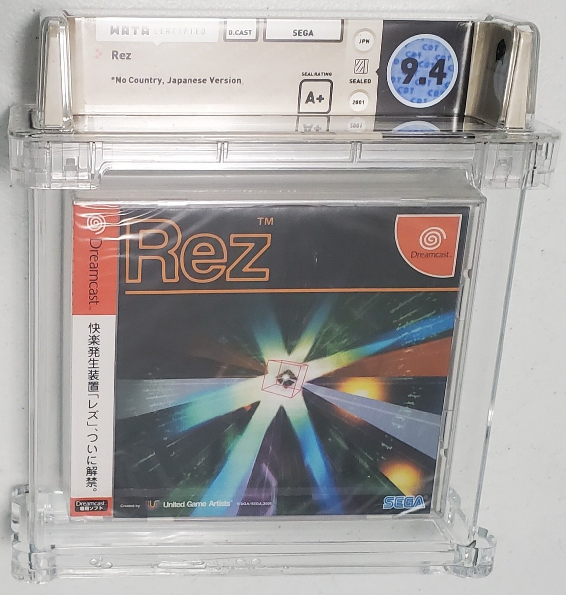SEGA - Rez（DC） Sega Dreamcast Rez DC Disc Used Japan Free Shipping Very