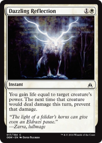 4 x Dazzling Reflection (017/184) - Oath of the Gatewatch - Common