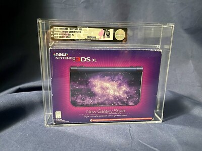VGA GRADED Nintendo 3DS XL Galaxy Edition System Console Purple, BRAND NEW