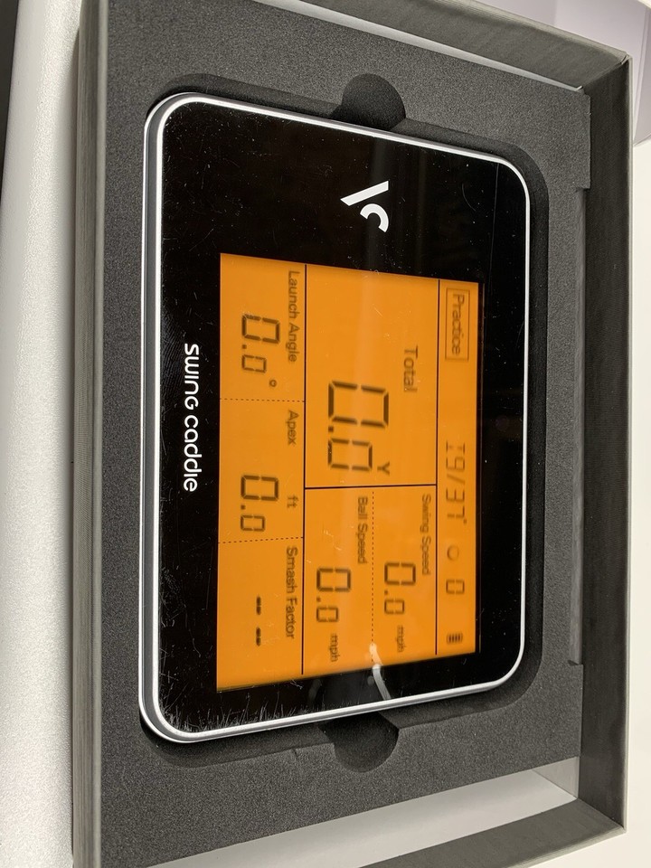 Swing Caddie SC300 Portable Golf Launch Monitor With Carry Case