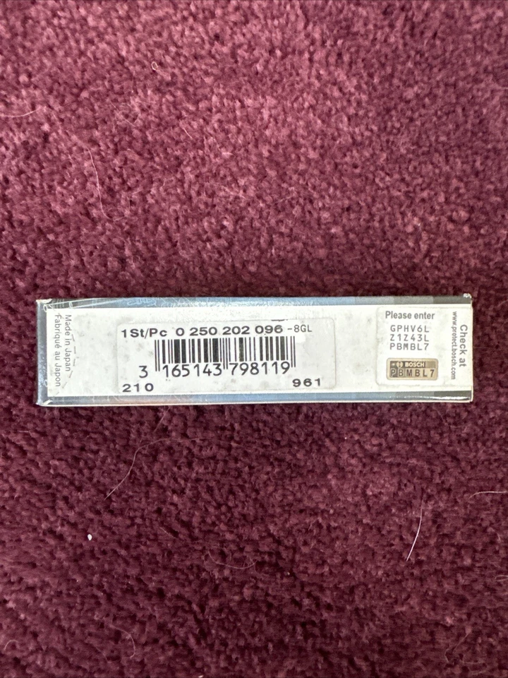 Bujía incandescente BOSCH 1 pieza para DAIHATSU Delta TOYOTA HIACE VW Taro 1,5-2,8 L 1979-2006 Foto 2 de 4