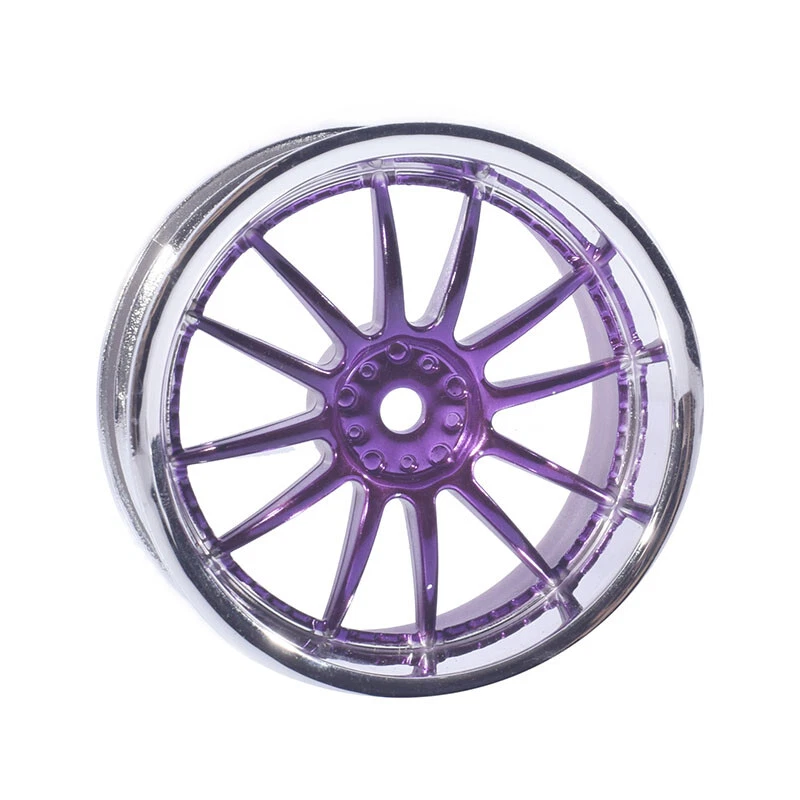 Juego de ruedas de coche de radiocontrol en carretera 1/10 para Hpi Rs4 Tamiya tt01e tt02 Traxxas 4tec Foto 4 de 4