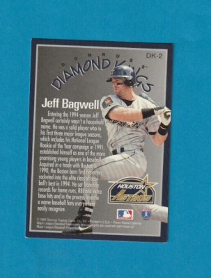 1994 Donruss DIAMOND KINGS # DK2 Jeff Bagwell HOUSTON ASTROS | eBay