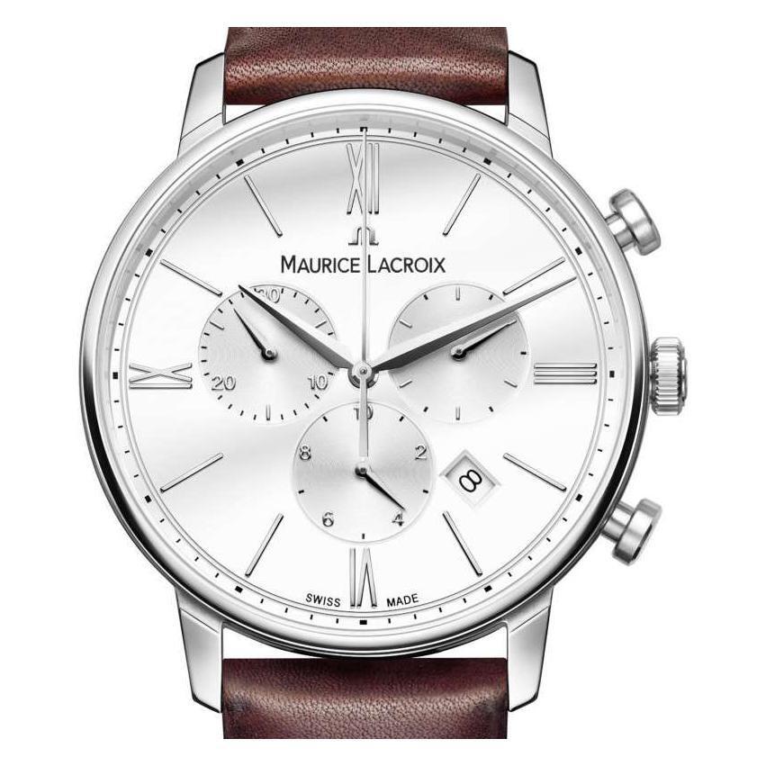 Maurice Lacroix EL1098-SS001-112-1 Kostenloser Schutz für Uhrenglas Herren Uhr