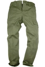 MILITARY OG COMBAT CARGO PANTS Gents 36 w plain olive British Army Nato trousers