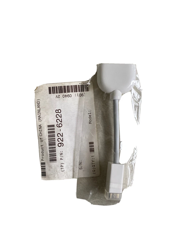 Apple MacBook Mini DVI to VGA Adapter 922-6228 603-3796 603-9258 M9320G/A  - Image 4 of 4