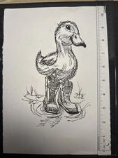 Cute Duck Drawing