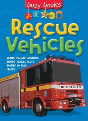 Busy Books: Rescue Vehicles,Andrew Stephens