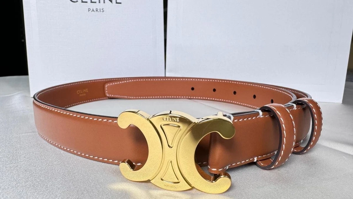 CELINE Brown Belts for Women for sale | eBay display picture 3