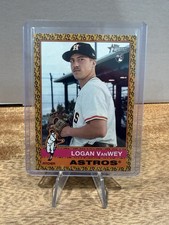 2025 Topps Heritage High Number Logan VanWey RC #652 Color of the Year #/76