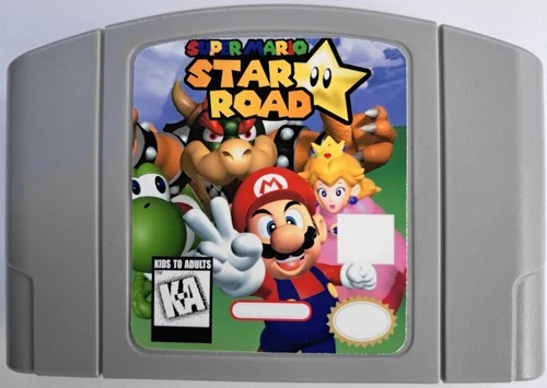 Star Road N64 64 EXPANSION PAK REQUIRED NTSC-U USA Mario US Canada Super