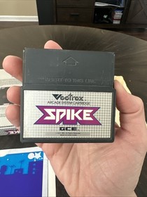 Vectrex Game Spike Complete In Box