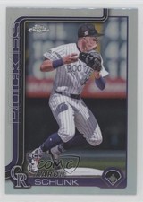 2025 Topps Chrome Refractor Aaron Schunk #238 18ye