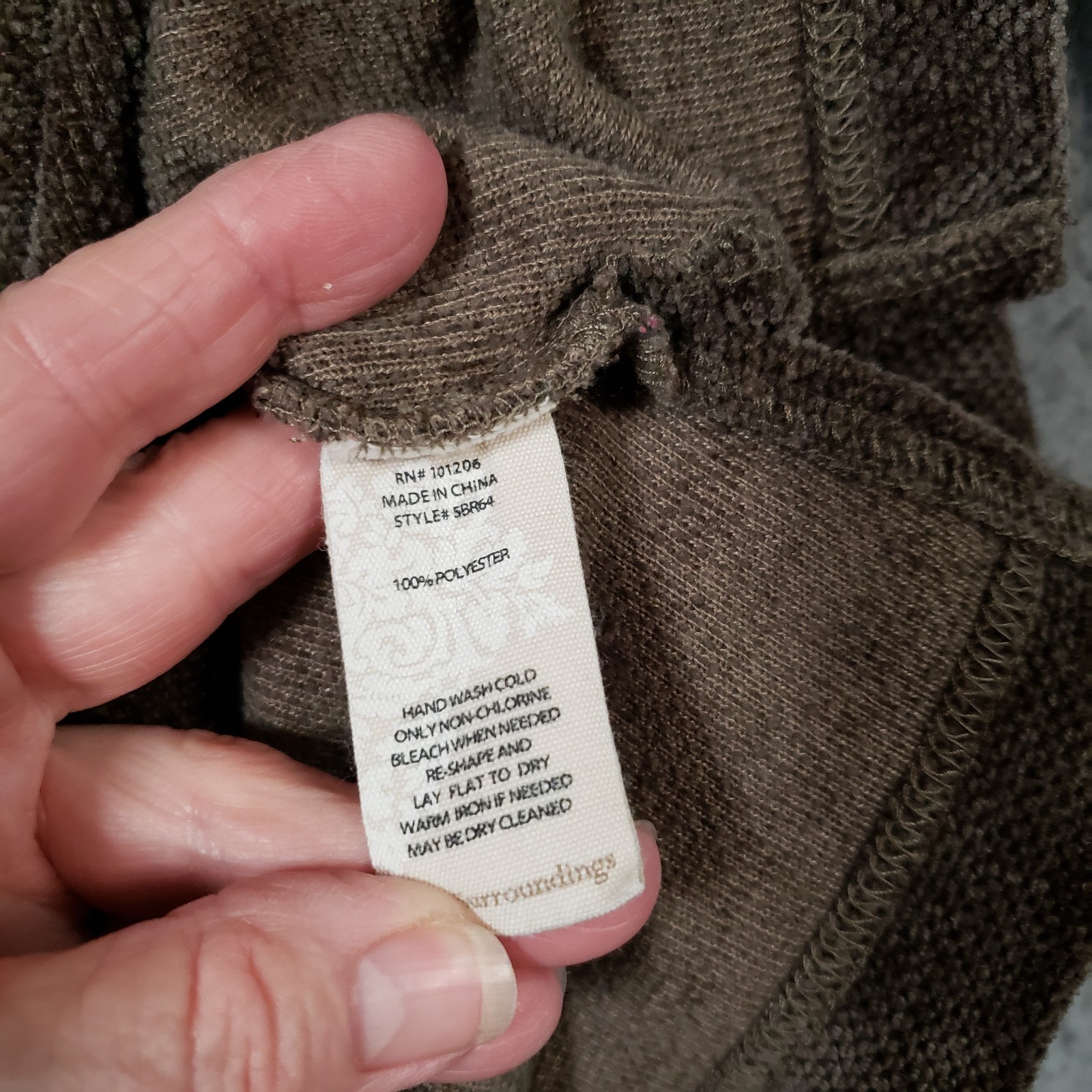 Soft Surroundings Snap Button Pull Over Sweater W… - image 7