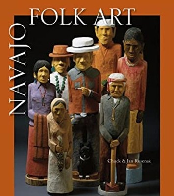 Navajo Folk Art Paperback Chuck, Rosenak, Jan Rosenak