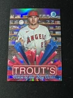 2025 Bowman Chrome Mike Trout Trout's Catch of the Day Cards #HS-6 LA Angels