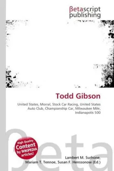 Lambert M. Surhone (U. A.) | Todd Gibson | Taschenbuch | Englisch (2026)-image