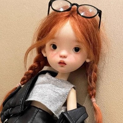 Landoudou Girl 1/6 Pretty BJD Doll Joint Face Makeup Free Eyes skin tone Gifts