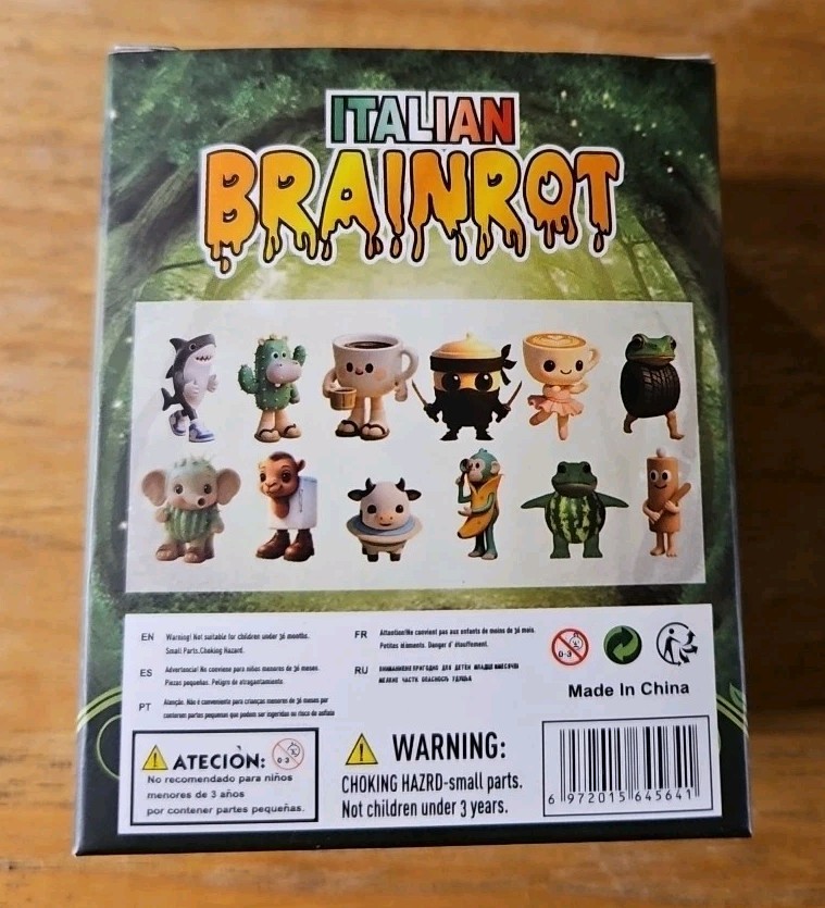 Italian Brain Box Italian Brainrot New In Box Mystery Blind Box 2 For The Price Of 1 | eBay