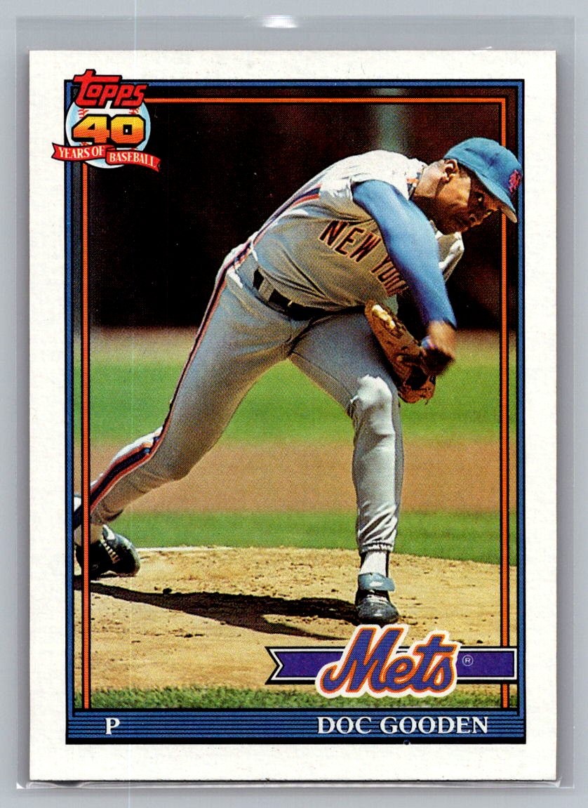 1991 Topps #330 Doc Gooden