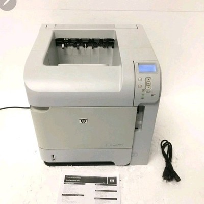 HP LaserJet P4014n Monochrome Laser Printer Black & White Output USB Ethernet