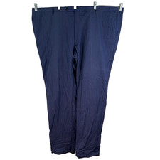 Rota Sartorial Italian 4 Season Cotton Dress Trouser Mens Size 50 X38 Blue New Rota Sartorial Italian 4 Season Cotton Dress Trouser Mens Size 50 X38 Blue New