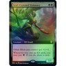 FOIL LEAF-CROWNED VISIONARY (EXTENDED ART) Dominaria United DMU Magic MTG CARD