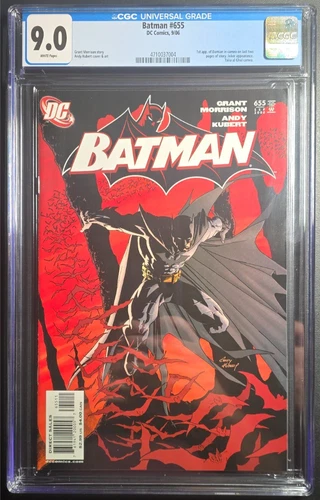 DC Comics 2006 | Batman #655 | CGC Grade 9.0 | Cameo Appearance of Damian Wayne