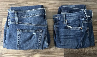 2 Pairs Wmns Blue Jeans MOTHERS BRAND JOE S JEANS Sz L Us/10 30 Fashion Pants