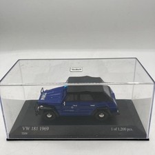 MiniChamps 1/43  VW 181 THW Techniches Hilfswerk Blue 970261