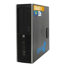 PC DESKTOP HP 6300 SFF 2.80GHz WIN7 4GB RAM 160GB SERIALE RS232 COMPUTER FISSO
