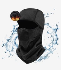 All-Weather Balaclava: Waterproof, Thermal Hood & Fleece Lined Face Mask New