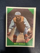1960 Fleer Baseball Greats #56 - Ray Schalk (NR-MINT)