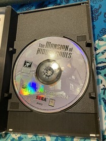 The Mansion of Hidden Souls Sega Saturn Complete Manual & Case Reg Card FOAM
