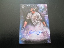 HUNTER COLE 2016 BOWMAN INCEPTION ON CARD AUTOGRAPH CARD # PA-HC
