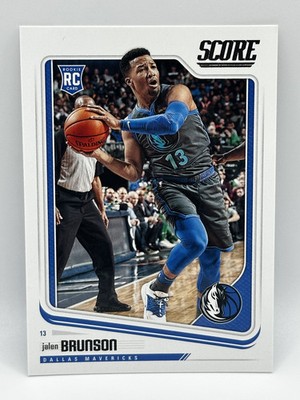 2018-19 Panini Chronicles Score Jalen Brunson #680 RC Rookie Knicks