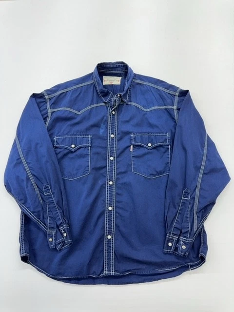 COATS Men Blue Denim Utility Jacket Size Regular Button Front Pockets
Opens in a new window or tab